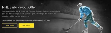 bet365 early payout nhl,Bet365 NHL Early Payout Offer 